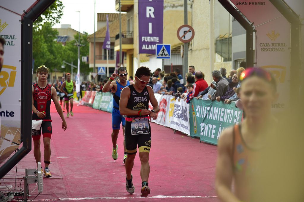 Llegada del triatlón de Fuente Álamo (I)