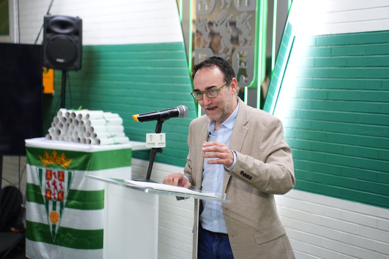 La presentación de la Federación de Peñas del Córdoba CF, en imágenes