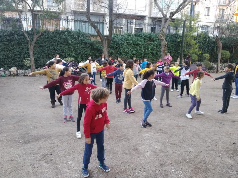 Celebración del Día de la Paz en Alcoy.