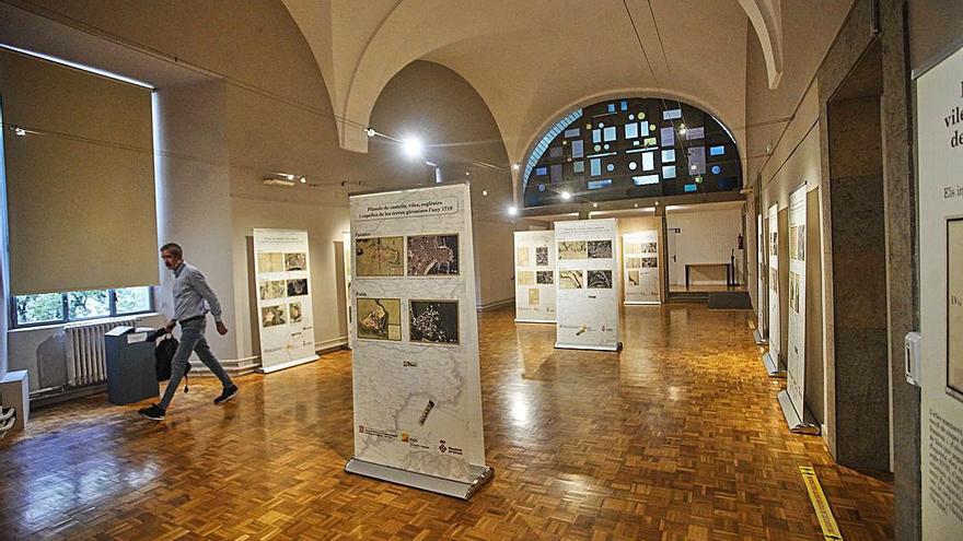 Vista general de l’exposició, a la primera planta de l’edifici. F  | MARC MARTÍ 