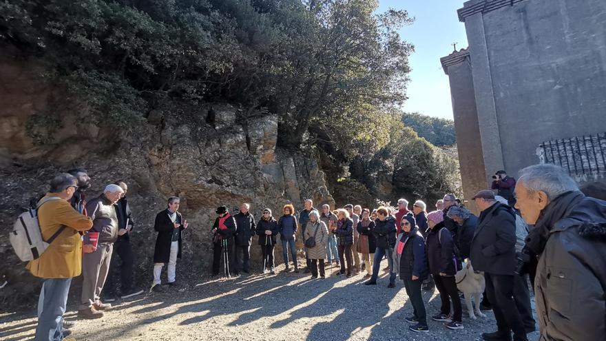 Xavier Febrés aprofundeix en els secrets de la mina Canta de la Vajol