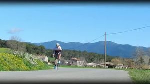 El ciclista Alejandro López farà 1.600 quilòmetres per la seguretat viària.