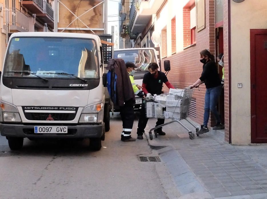 Operació policial antidroga en uns pisos de Figueres