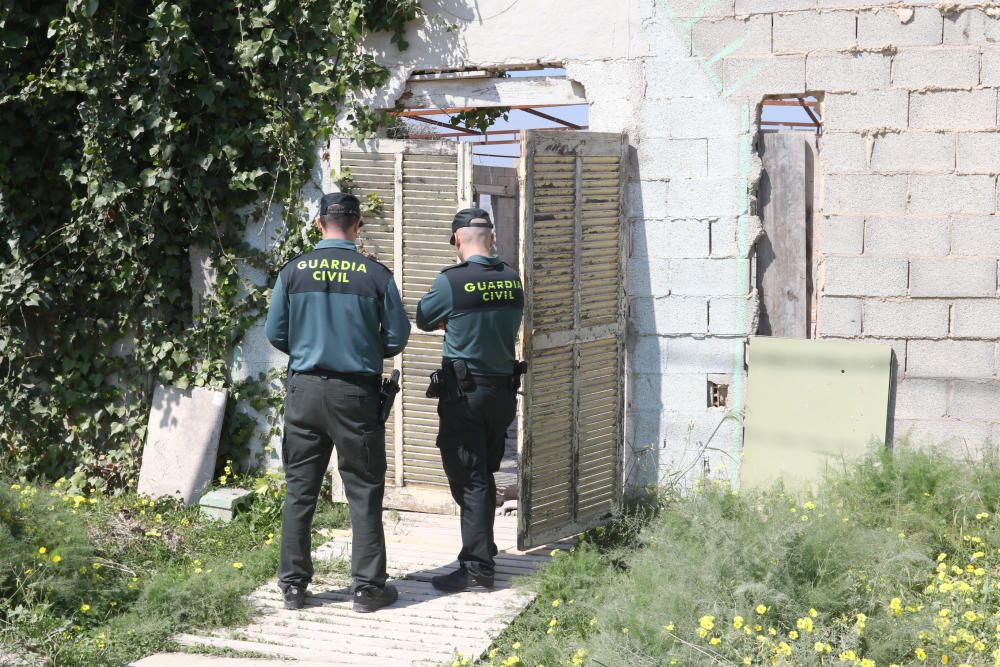 Hallado un hombre muerto en Sant Jordi