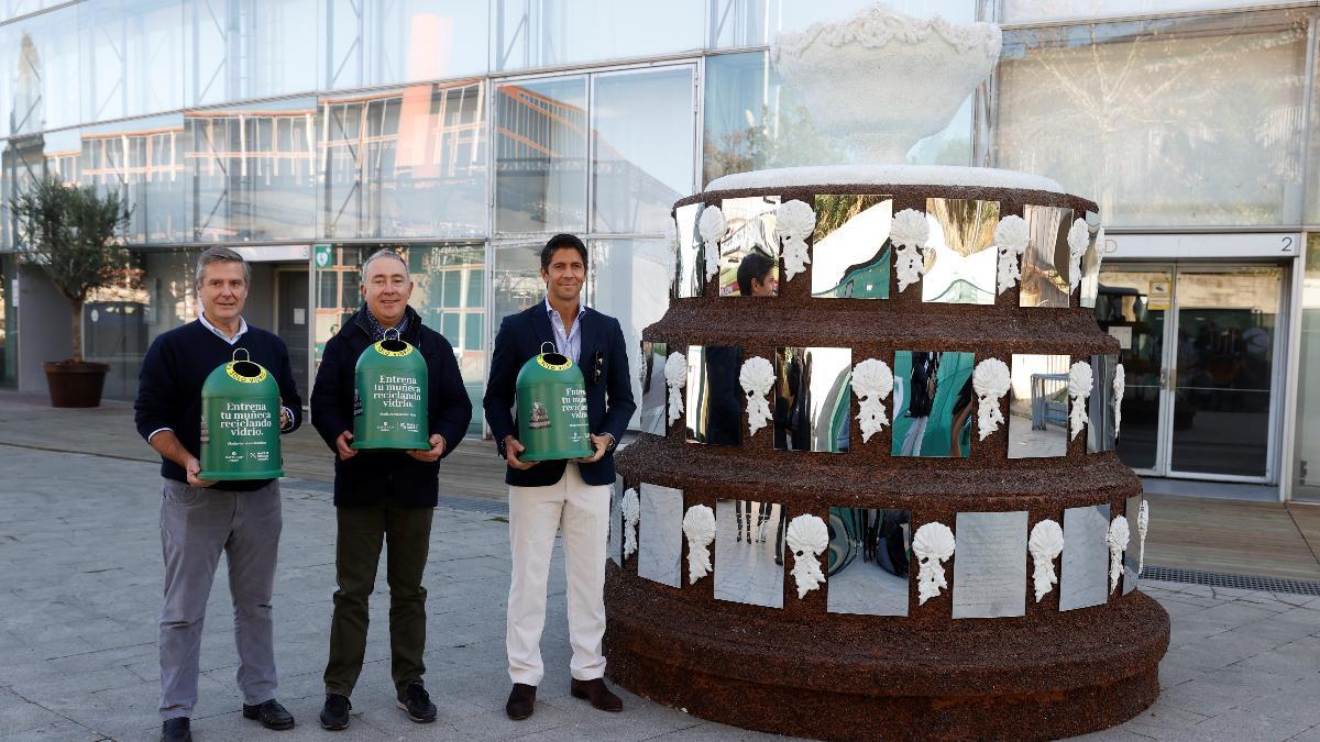 La réplica gigante de la ensaladera de la Copa Davis, presentada este viernes 3 de diciembre en Madrid