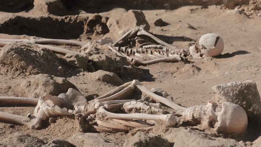 Un mechero de mecha, clave para identificar los dos esqueletos hallados en Bellver