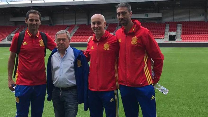 El Sporting, presente en la selección española de veteranos