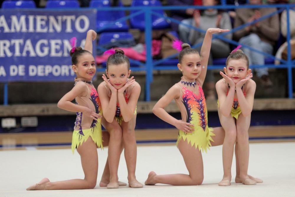 Campeonato Escolar de Gimnasia Rítmica en Cartagena