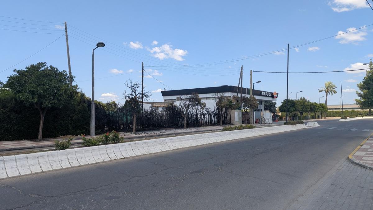 Nuevo incendio en una gasolinera de Palma del Río