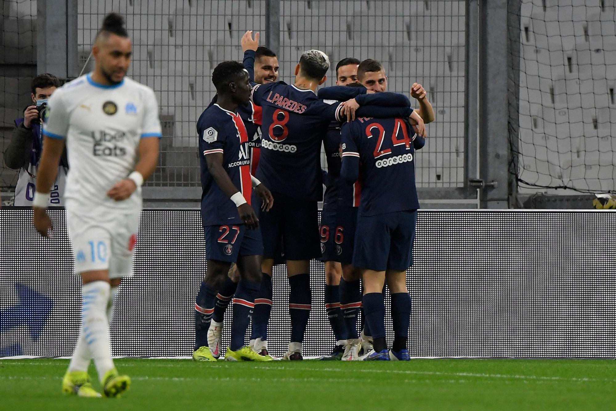 PSG Olympique Marsella