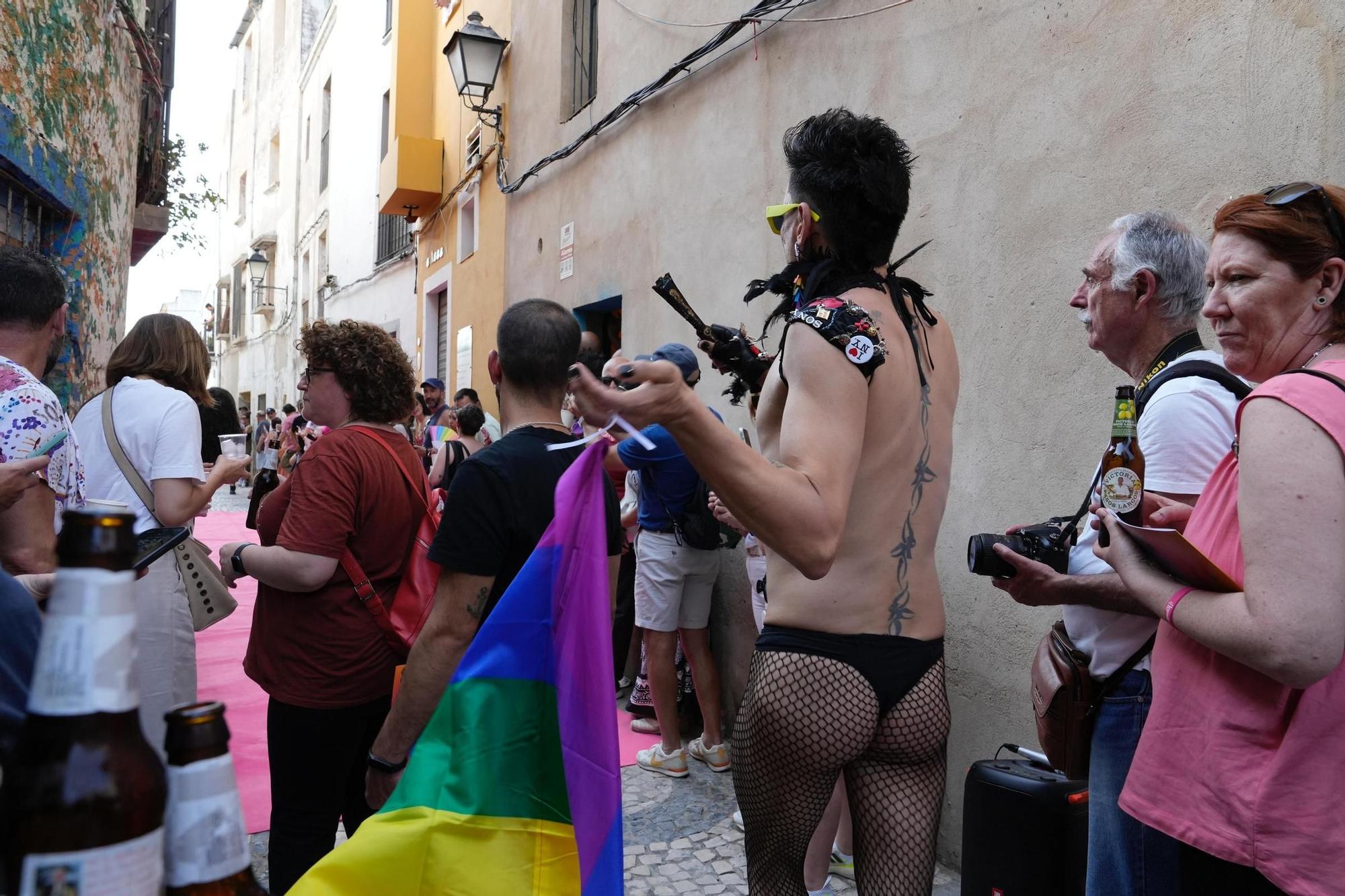 Carrera de tacones de la fiesta de Los Palomos 2024