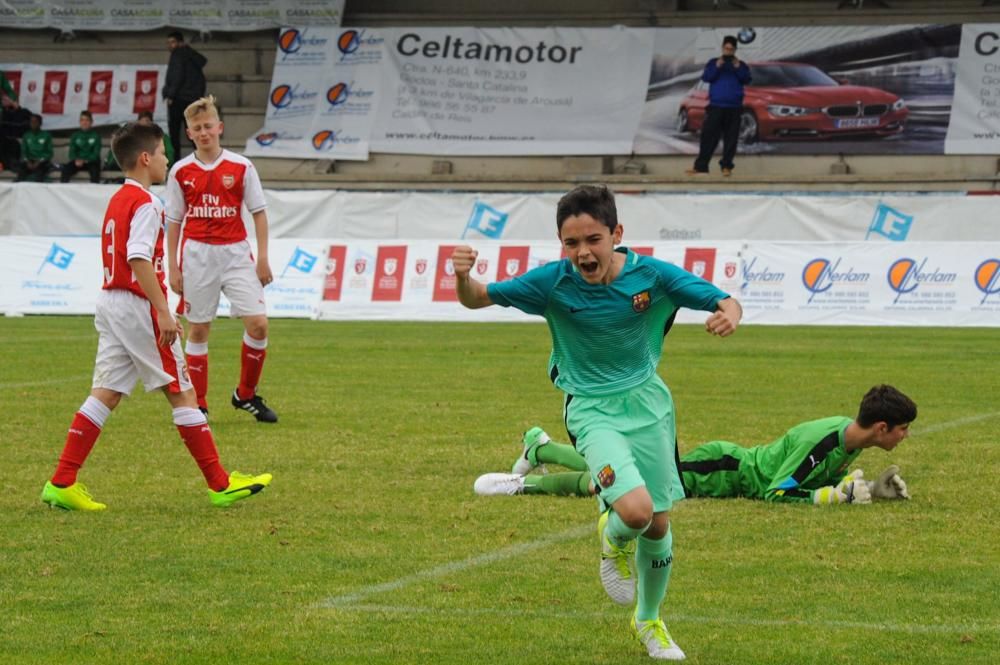 El arranque del Arousa Fútbol-7 trae a la localidad este fin de semana visitantes venidos de hasta siete países