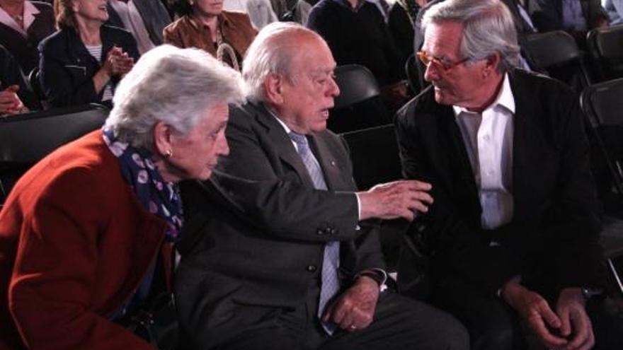 Marta Ferrusola, Jordi Pujol i Xavier Trias