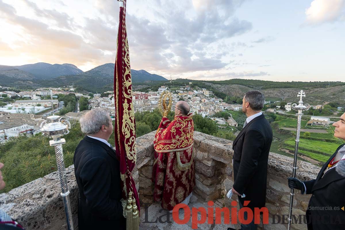 Procesión de subida a la Basílica en las Fiestas de Caravaca