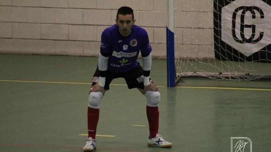 Pablo García, portero del Intersala, estará entre 4 y 8 semanas de baja