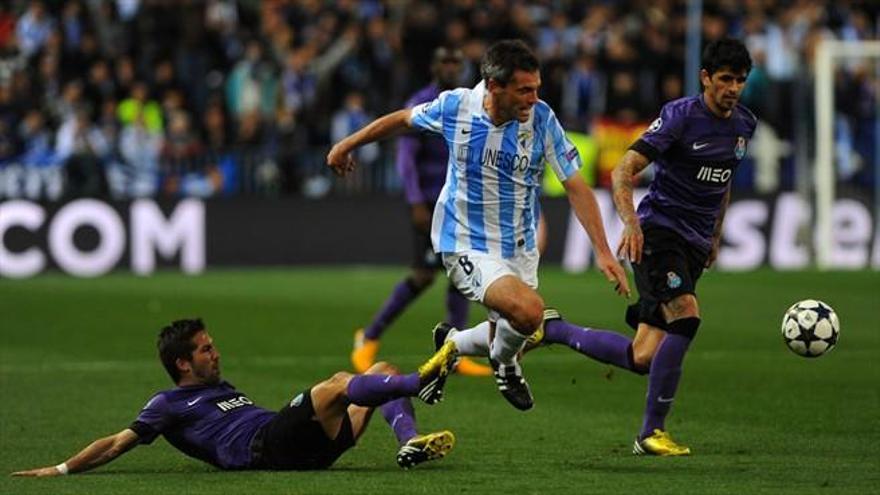 Jeremy Toulalan, en su etapa con el Málaga CF