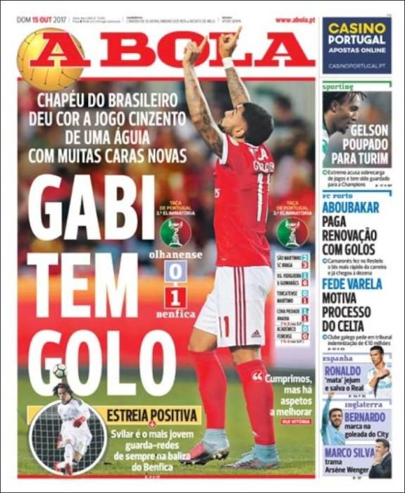 Portadas deportivas del domingo 15 de octubre