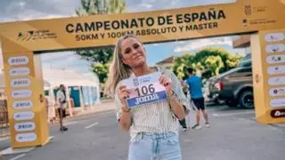 Verdeliss, madre de ocho hijos, se proclama campeona de España en su debut en los 100 km