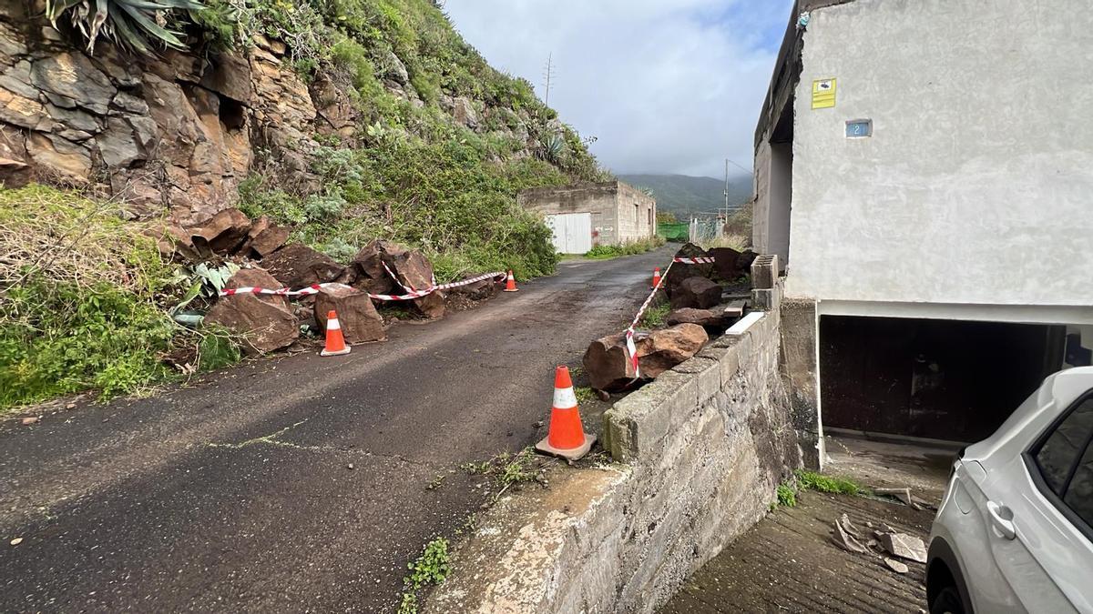 El Ayuntamiento de La Laguna acometerá la adecuación de un talud en el camino de La Degollada