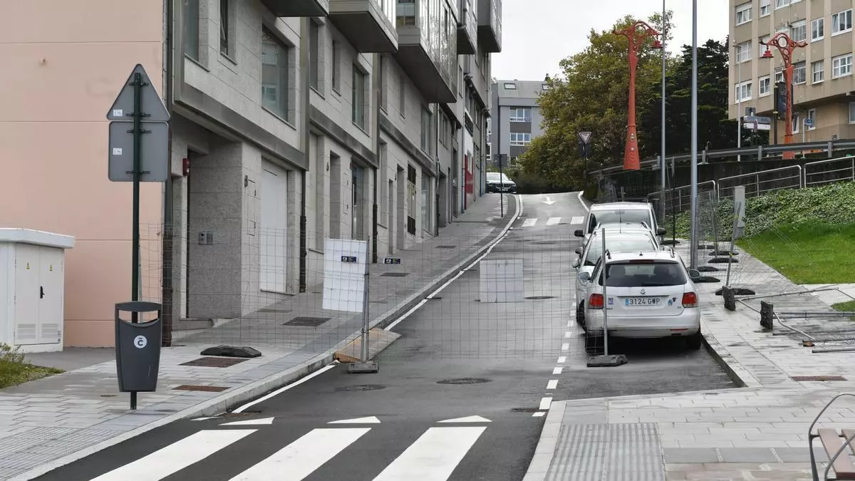 La apertura de calles en la nueva urbanización de San Amaro en A Coruña, pendiente de trámites de Fenosa
