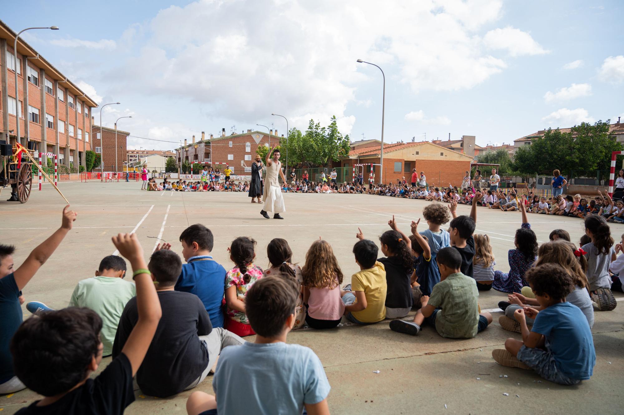 Correllengua 2022 en los colegios de Vila-real