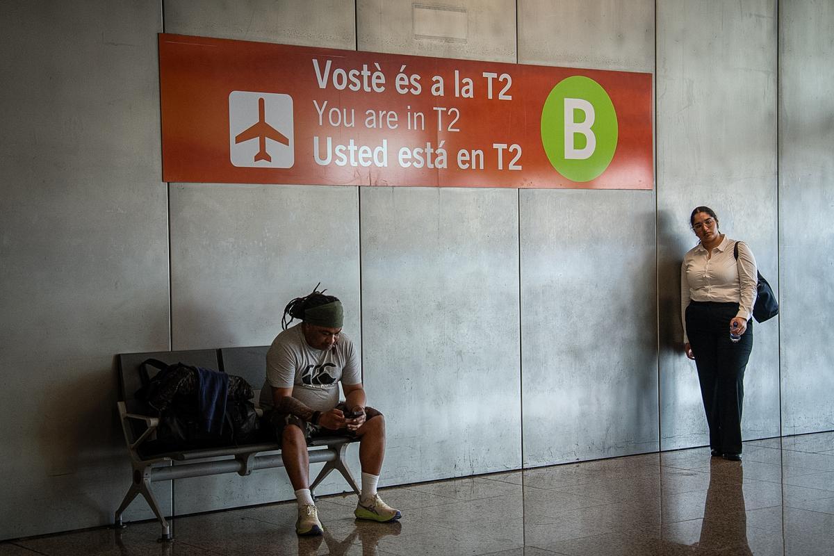 La terminal T2 del aeropuerto de Barcelona-El Prat.