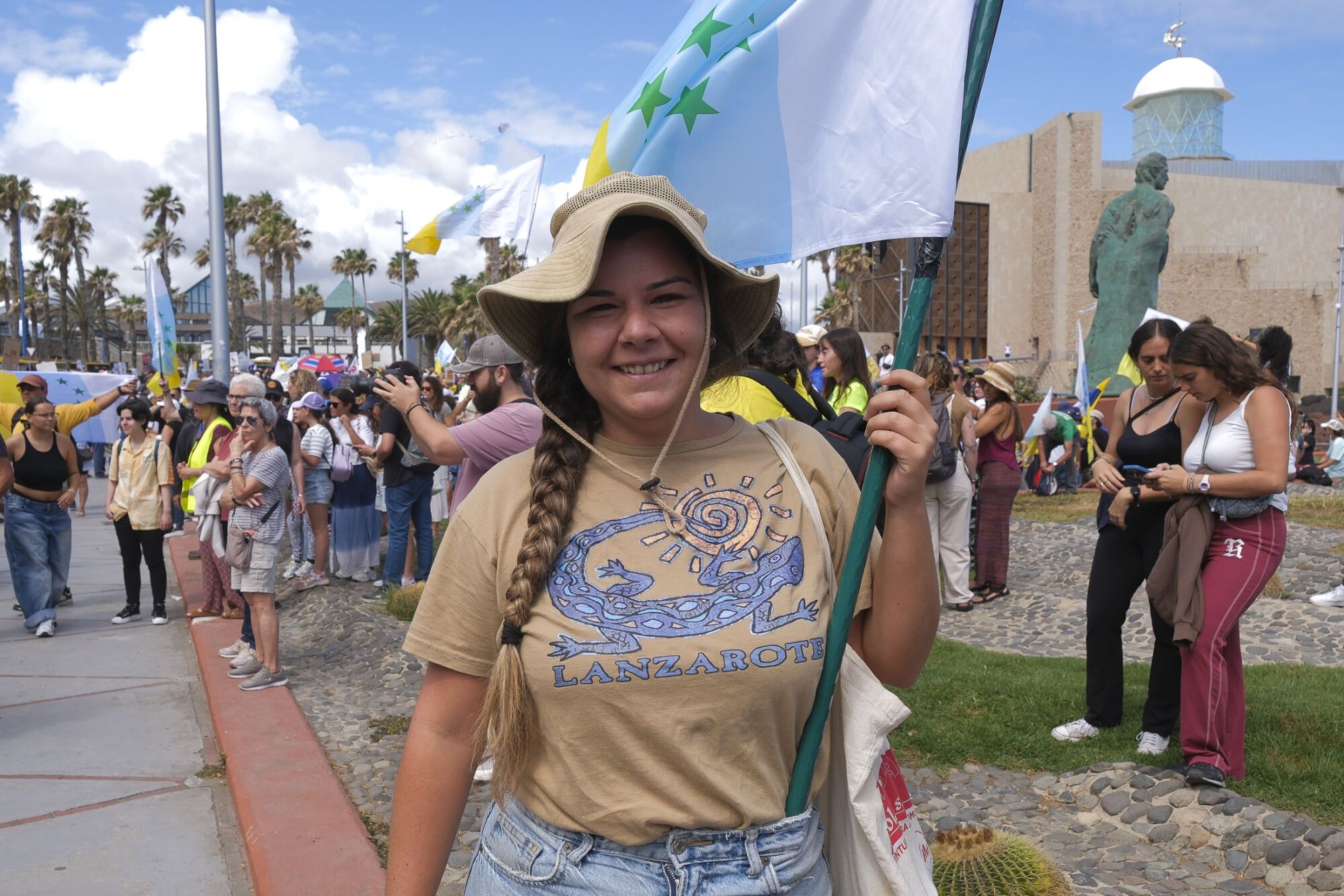 Manifestación Canarias tiene un límite 18M en Las Palmas de Gran Canaria