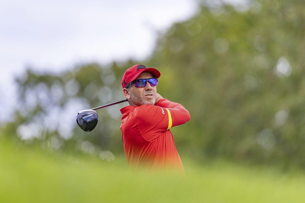 Sergio García, en el último torneo del LIV Golf en Plymouth (Michigan, EEUU).
