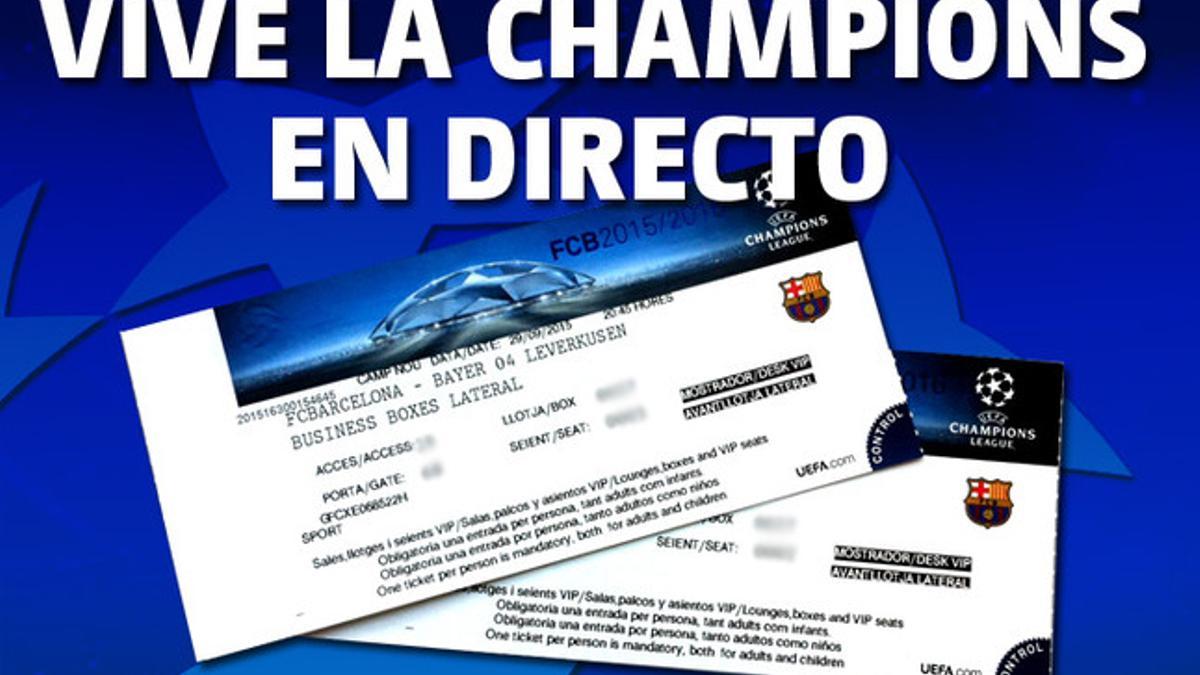 SPORT te invita a vivir en directo la Champions