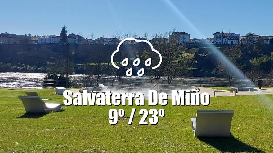 El tiempo en Salvaterra de Miño: previsión meteorológica para hoy, domingo 12 de mayo