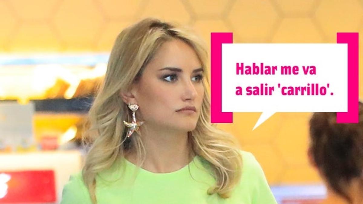 Alba Carrillo la lía un poquillo con sus preguntas 'embarazosas' a Rocío Carrasco