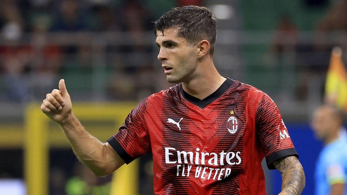 Christian Pulisic, jugador del AC Milan