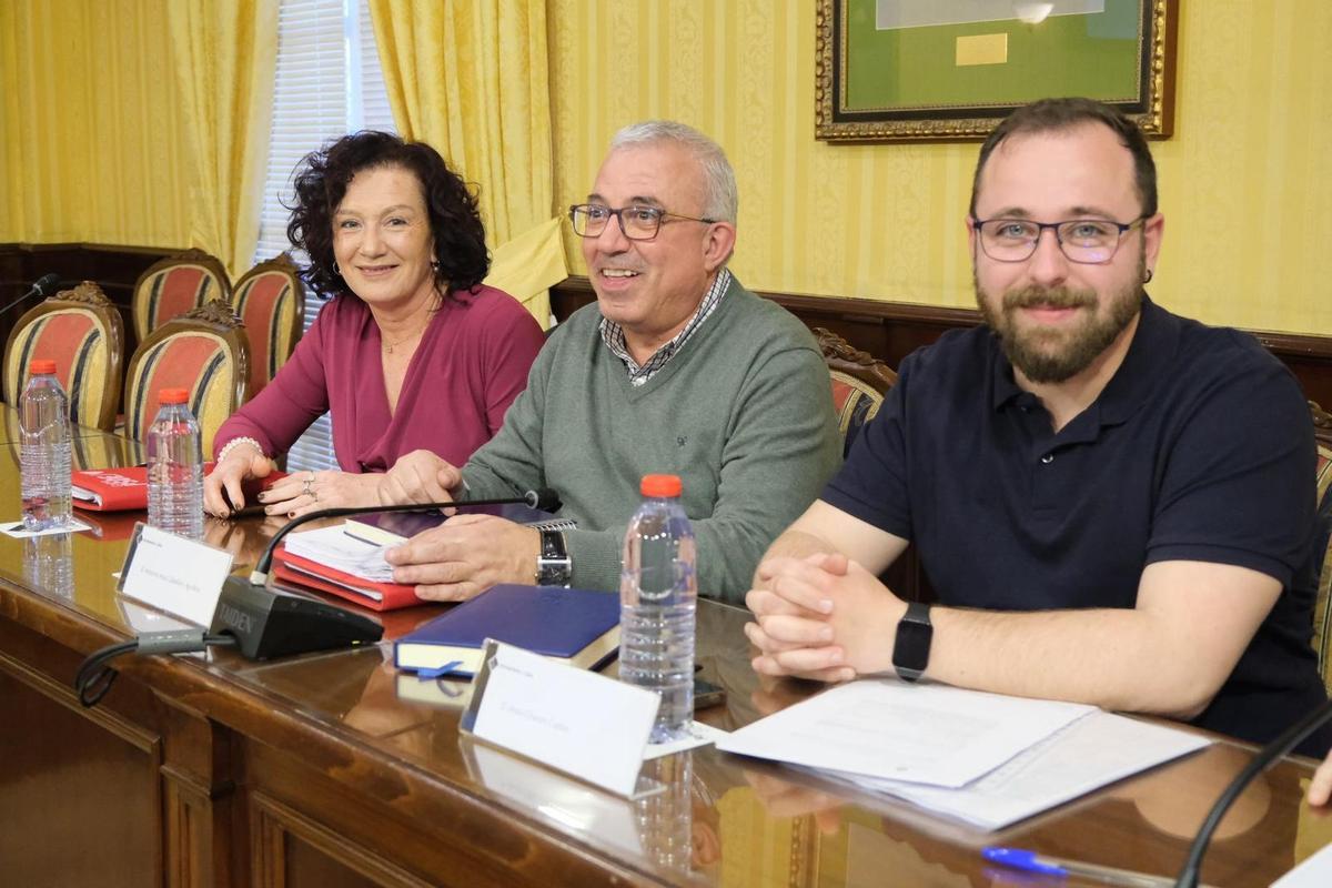 Concejales socialistas de Cabra, en una imagen de archivo.
