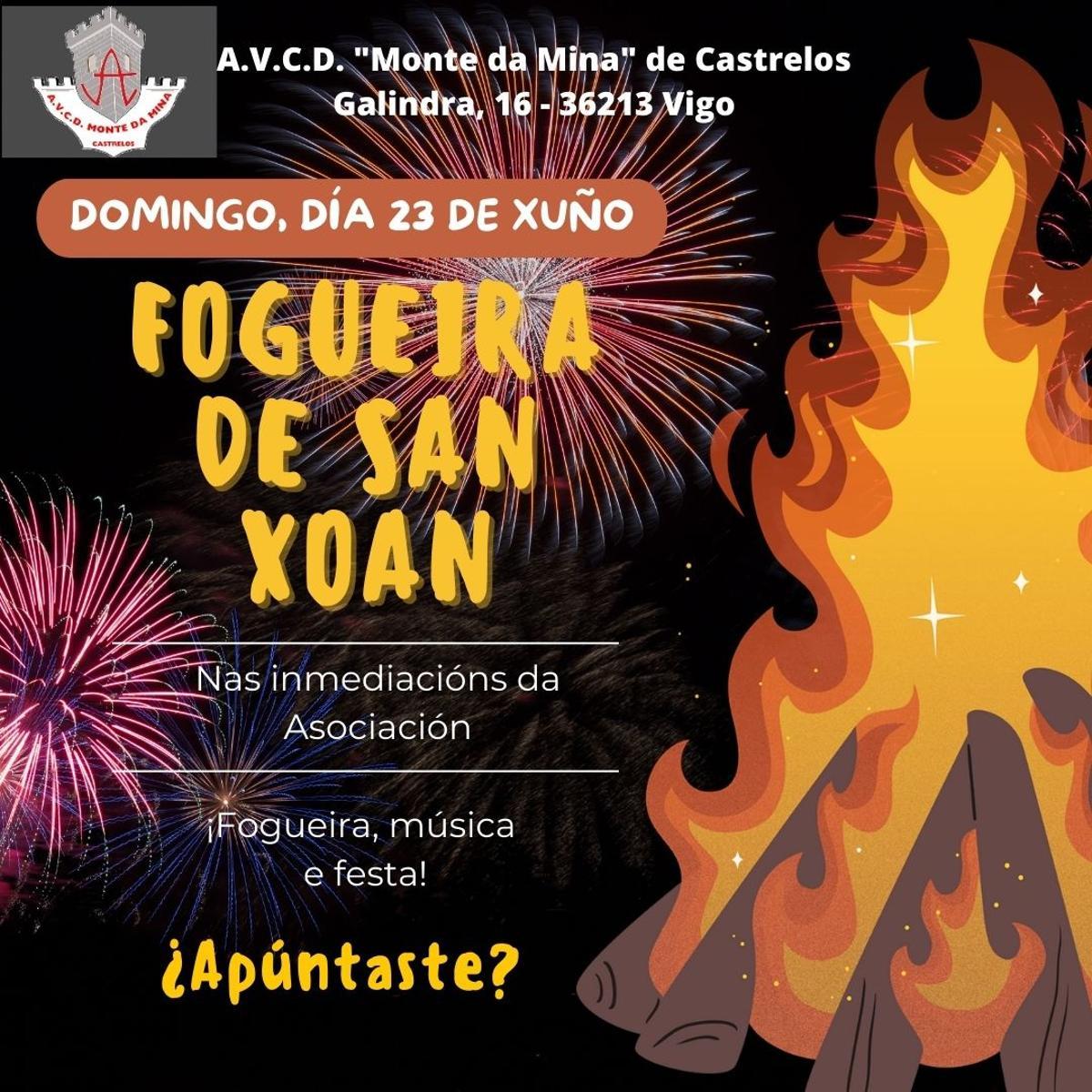 Programas de las fiestas de San Juan en Vigo 2024: Castrelos