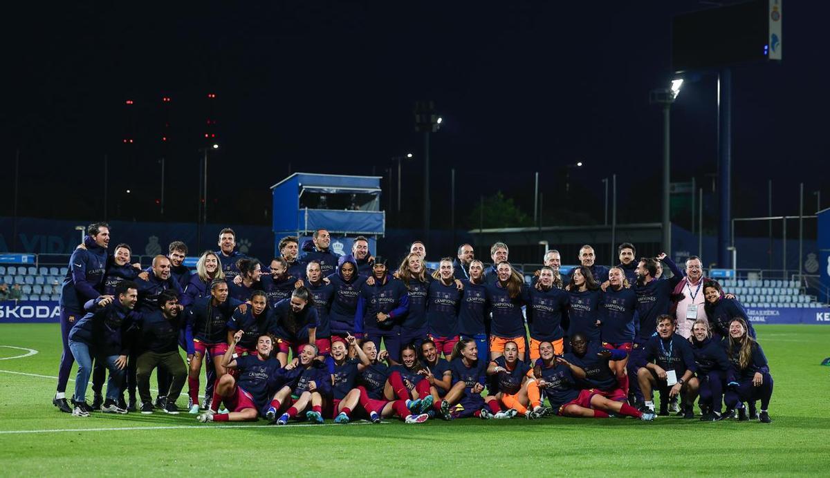 El Barça es campeón de Liga