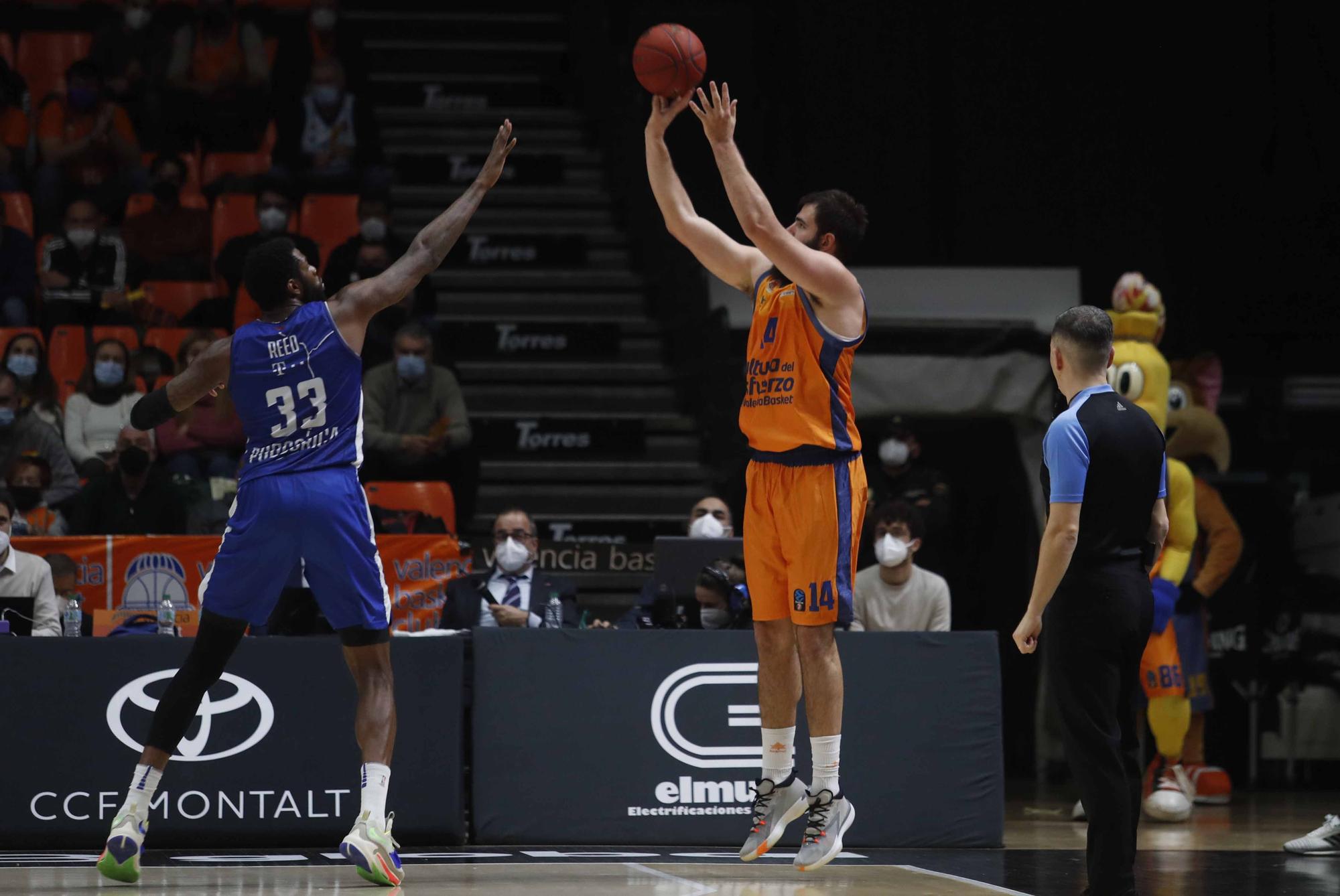 La  victoria de Valencia Basket ante el Buducnost