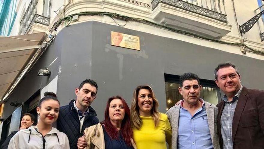 Sevilla visibiliza la violencia machista con una calle dedicada a Ana Orantes