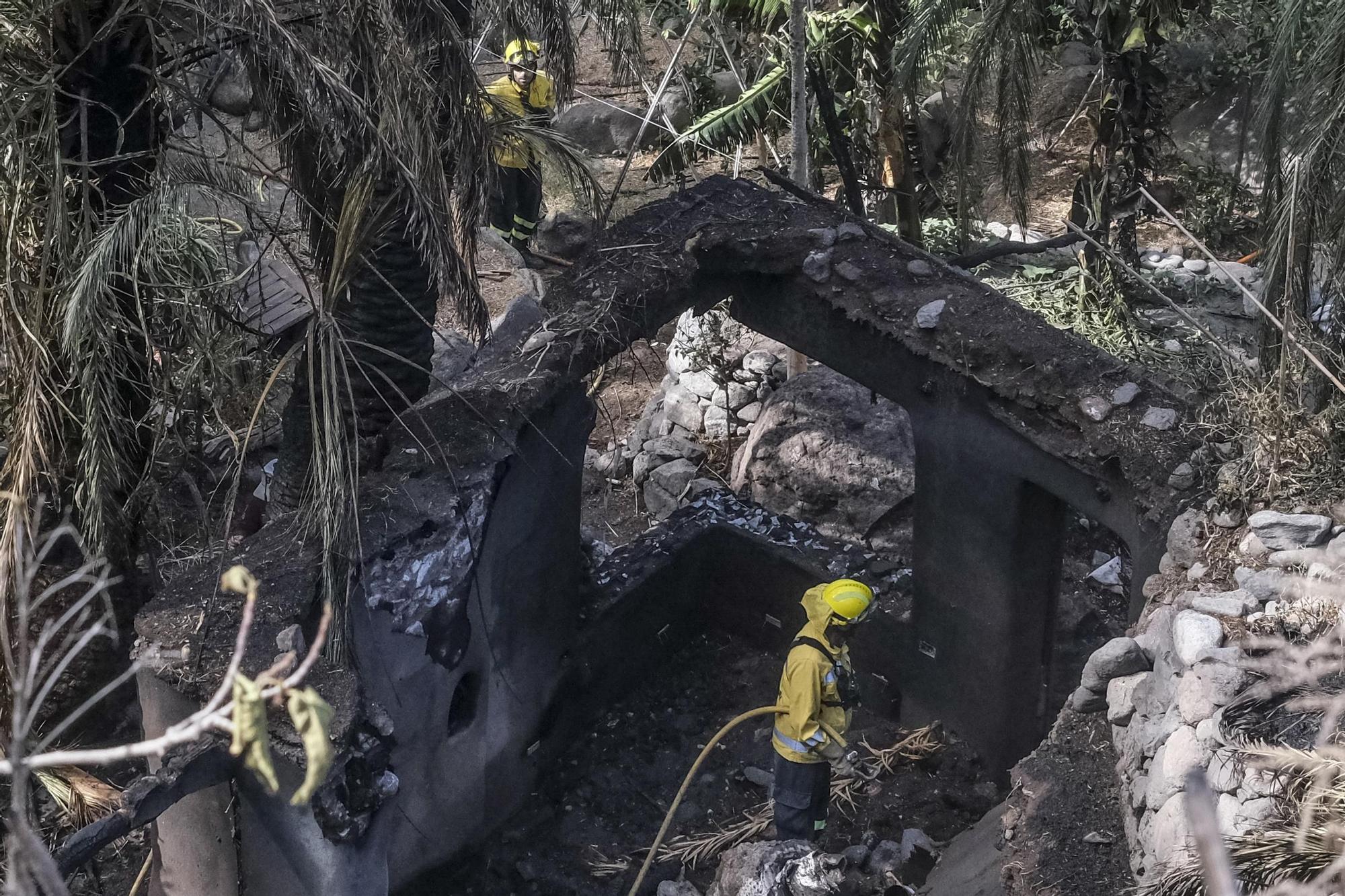 Incendio en Santa Lucía