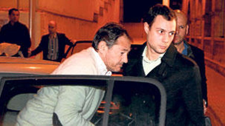 Simón Galmés quedó en libertad en la madrugada del pasado sábado tras declarar ante el juez.