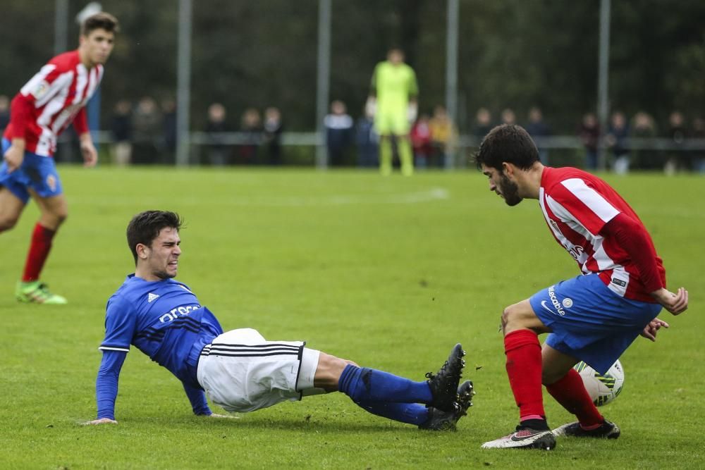 Partido Real Oviedo B - Sporting de Gijón B