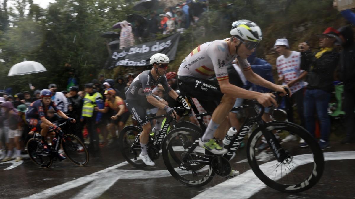 Iván Romeo, durante la penúltima etapa