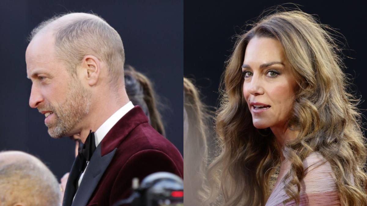 Los príncipes de Gales acuden a la gala de los BAFTA en pleno escándalo de Andrés