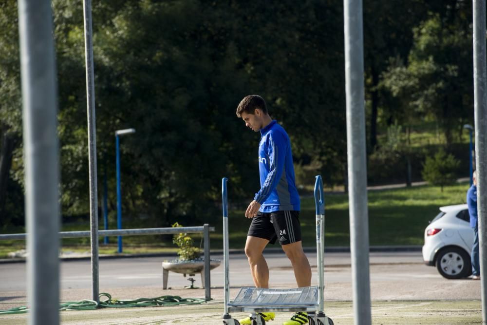 Entrenamiento del Real Oviedo