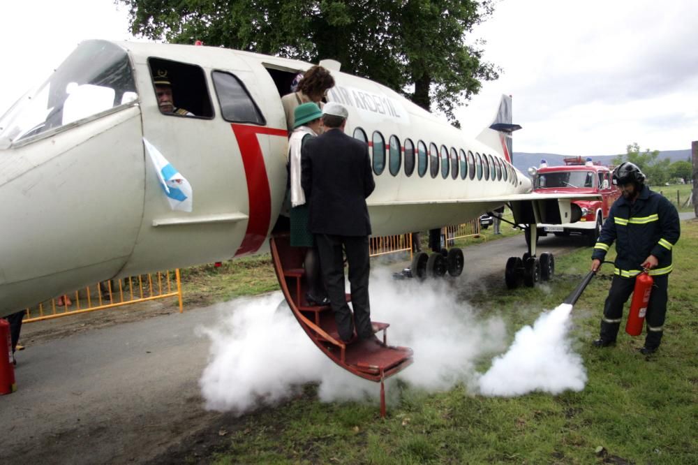 El loco aterrizaje del Concorde en Lalín