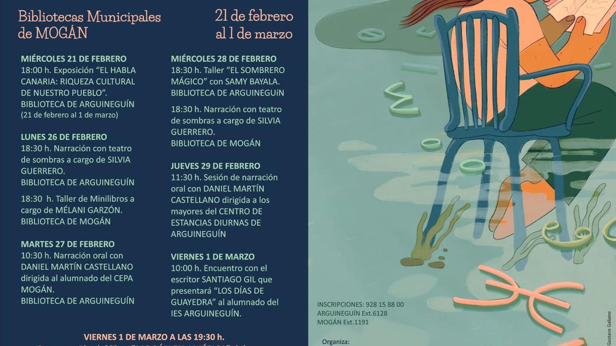 Mogán celebra el Día de Las Letras Canarias del 21 de febrero al 1 de marzo