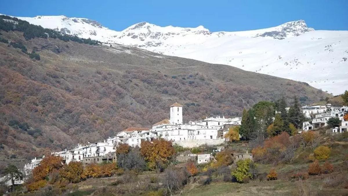 Vistas de Capileira, en Granada.
