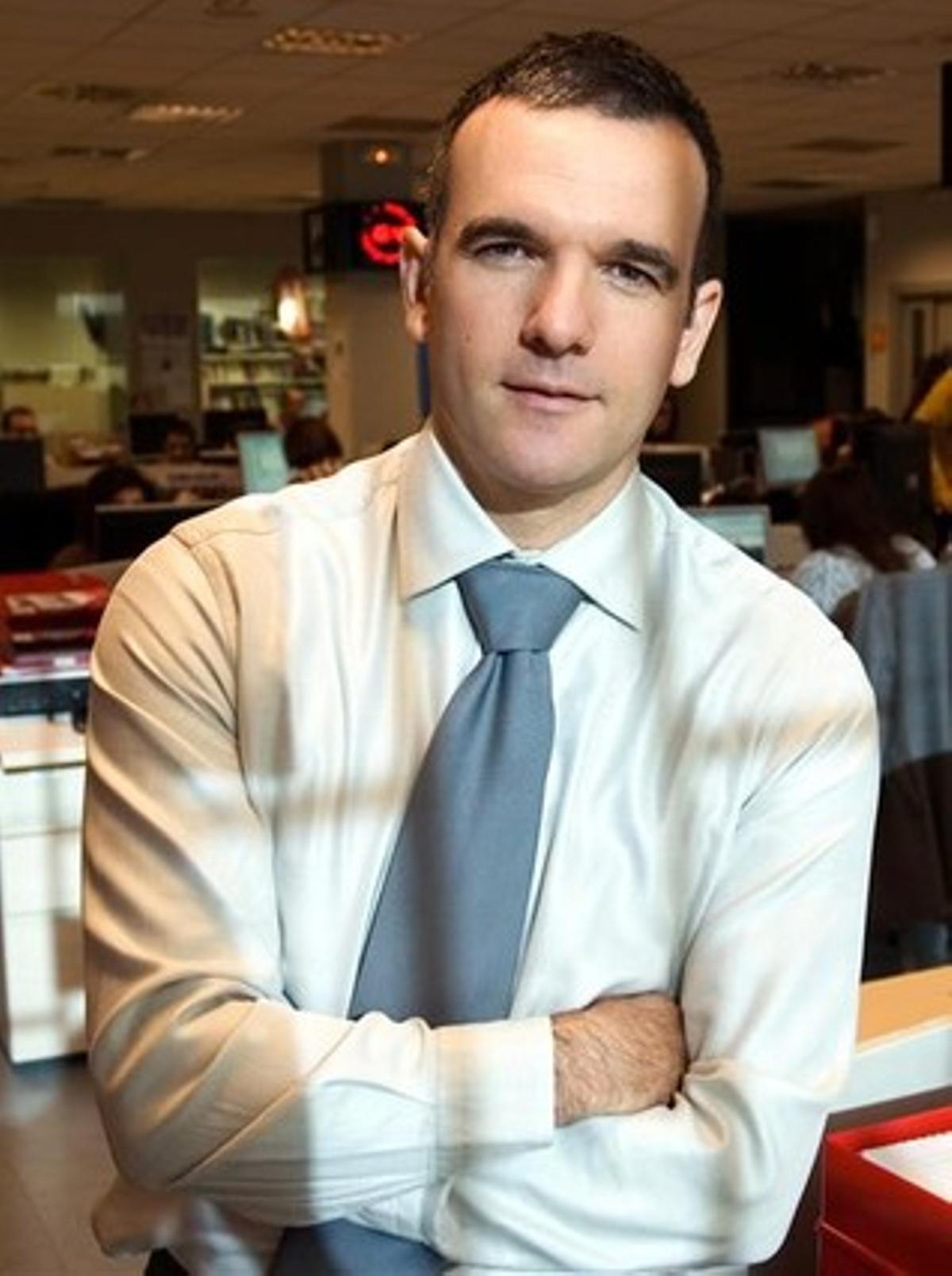 Sergi Vicente, director de Barcelona TV. Sergi Vicente, director de Barcelona TV.