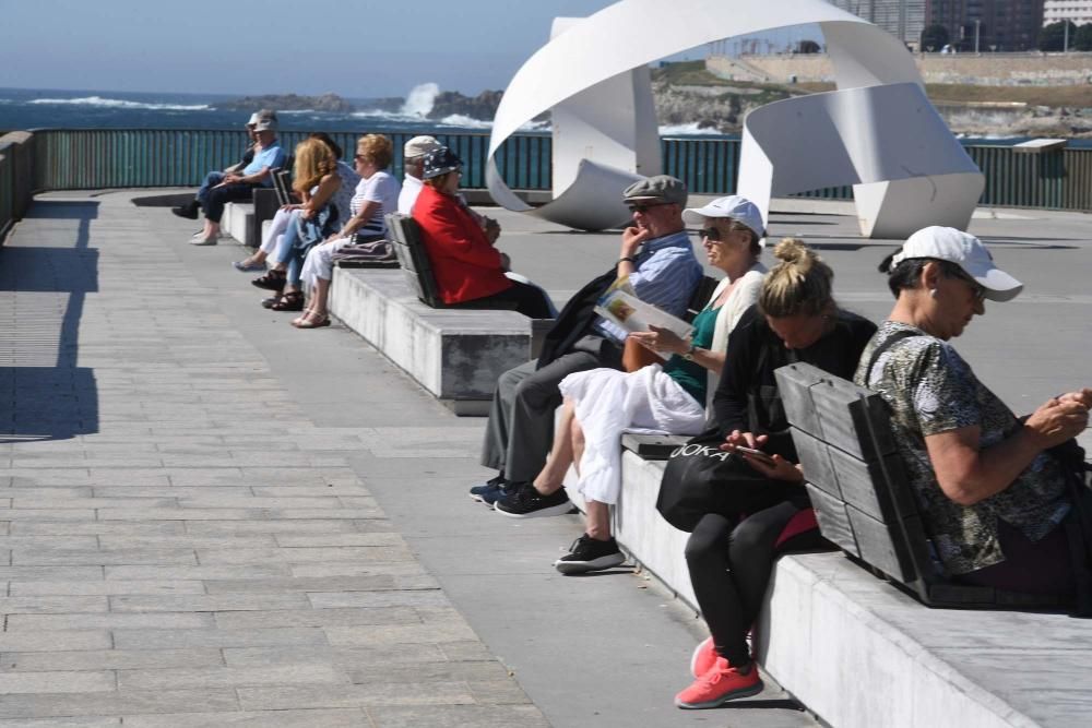 Las temperaturas rondarán este fin de semana los 30º