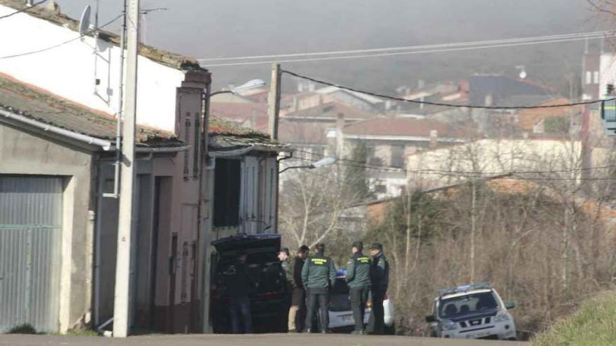 La Guardia Civil en Figueruela de Arriba.