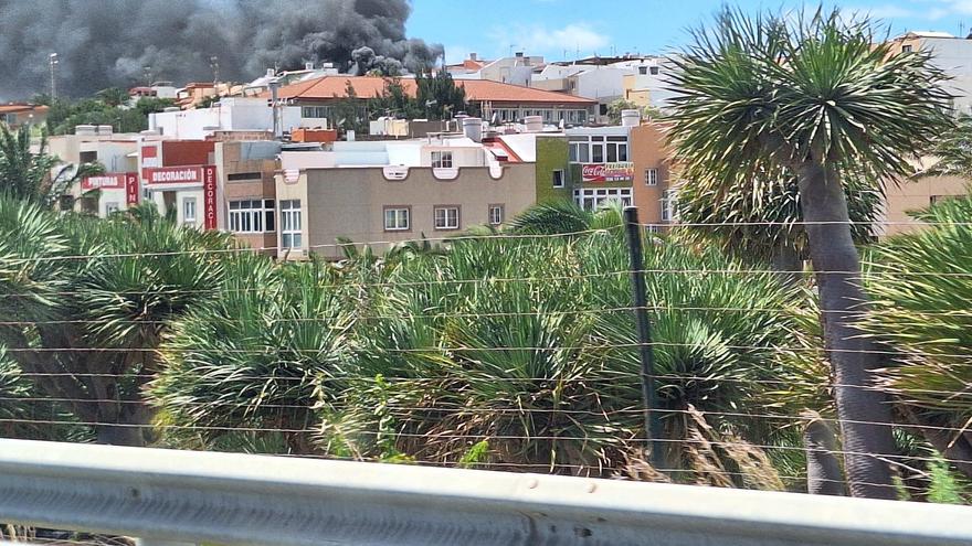 Incendio en Carrizal